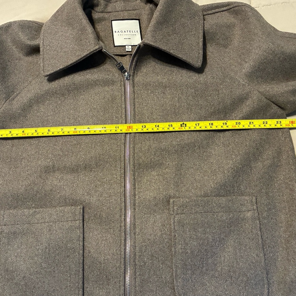 Bagatelle Women’s Cropped Full Zip Front Jacket Size XL - Picture 7 of 10